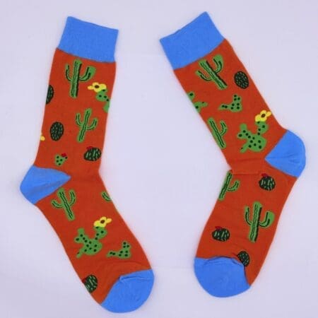 CACTUS ORANGE & BLUE