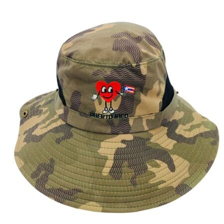 FISHING HAT CAMUFLAJE PR